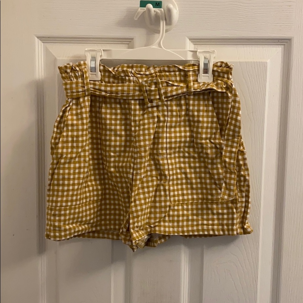 Gingham Shorts